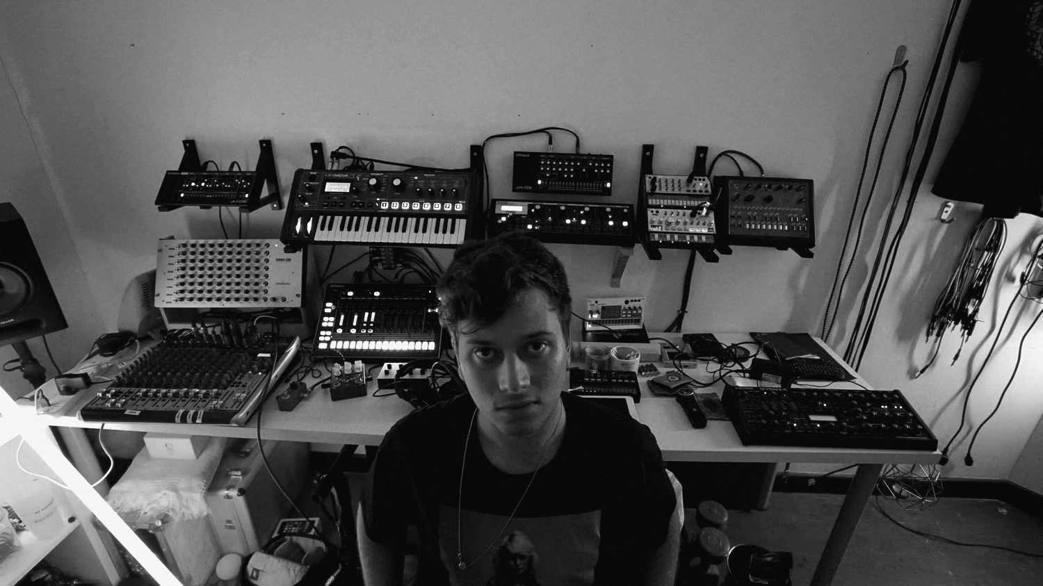 Wit in his home studio, 2019